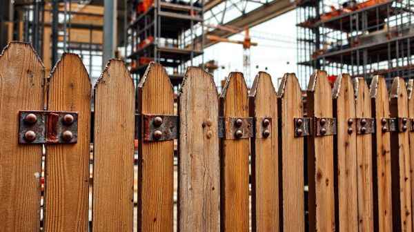 Transformez votre chantier grâce à des habillages de palissade